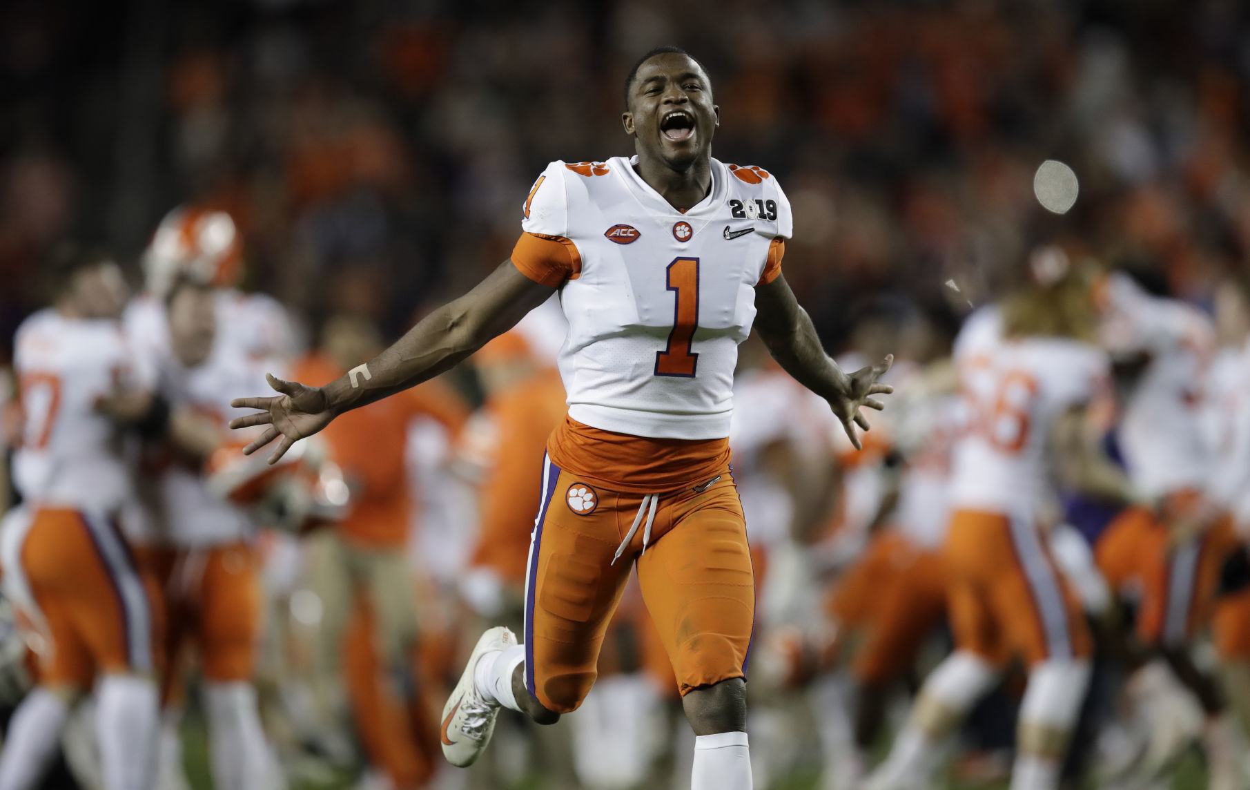 APTOPIX CFP National Championship Clemson Alabama Football